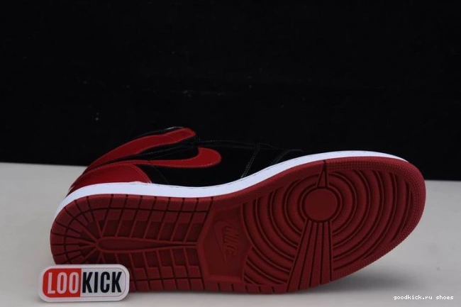555088-063 Jordan Bred Air 1 High OG Patent 0812